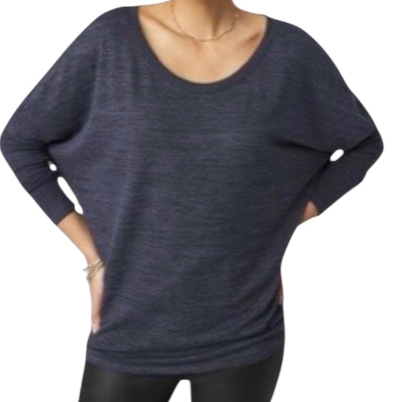 White House Black Market Tops - WHBM Long Sleeve Ribbed Tunic size L. NWT